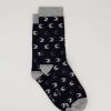 Men Old Khaki Socks & Underwear>Bruno All-Over Groat Sock