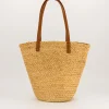 Women Old Khaki Bags & Purses>Caitlyn Pu Strap Jute Basket