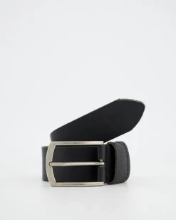 Men Old Khaki Belts>Cyprus Stud And Loop Detail Leather Belt