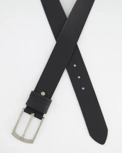 Men Old Khaki Belts>Cyprus Stud And Loop Detail Leather Belt