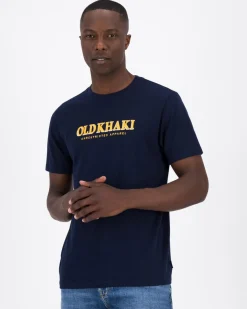 Men Old Khaki T-Shirts>Davey Regular Fit T-Shirt