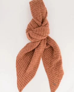 Women Old Khaki Scarves & Kimonos>Ilne Ribbed Waterfall Scarf