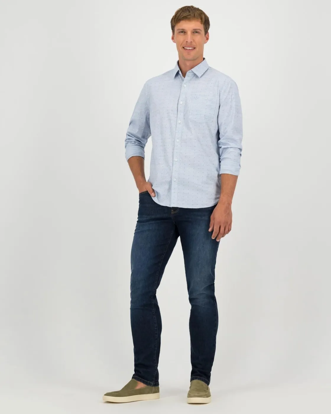 Men Old Khaki Shirts>Men'S Ace Slim Fit Shirt