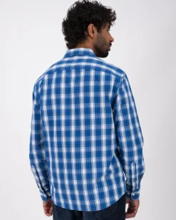 Men Old Khaki Shirts>Men'S Albert Check Slim Fit Shirt