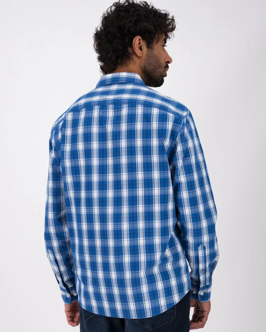 Men Old Khaki Shirts>Men'S Albert Check Slim Fit Shirt