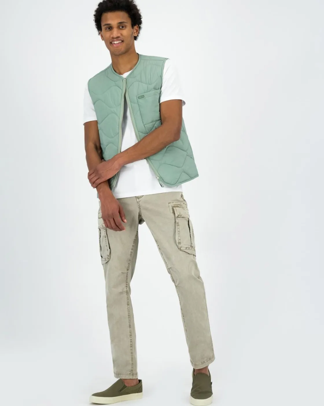 Men Old Khaki Jackets>Men'S Alexis Quilted Gilet