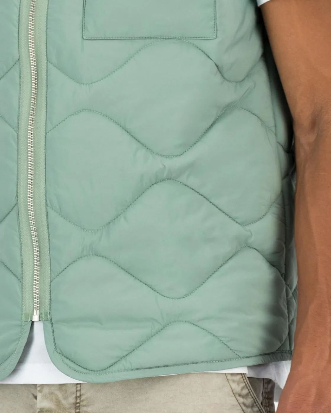 Men Old Khaki Jackets>Men'S Alexis Quilted Gilet