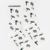 Men Old Khaki Socks & Underwear>Men'S Alvaro Island Outline Single Rib Sock
