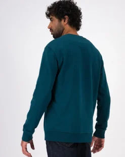 Men Old Khaki Sweats>Men'S Amani Applique Sweat