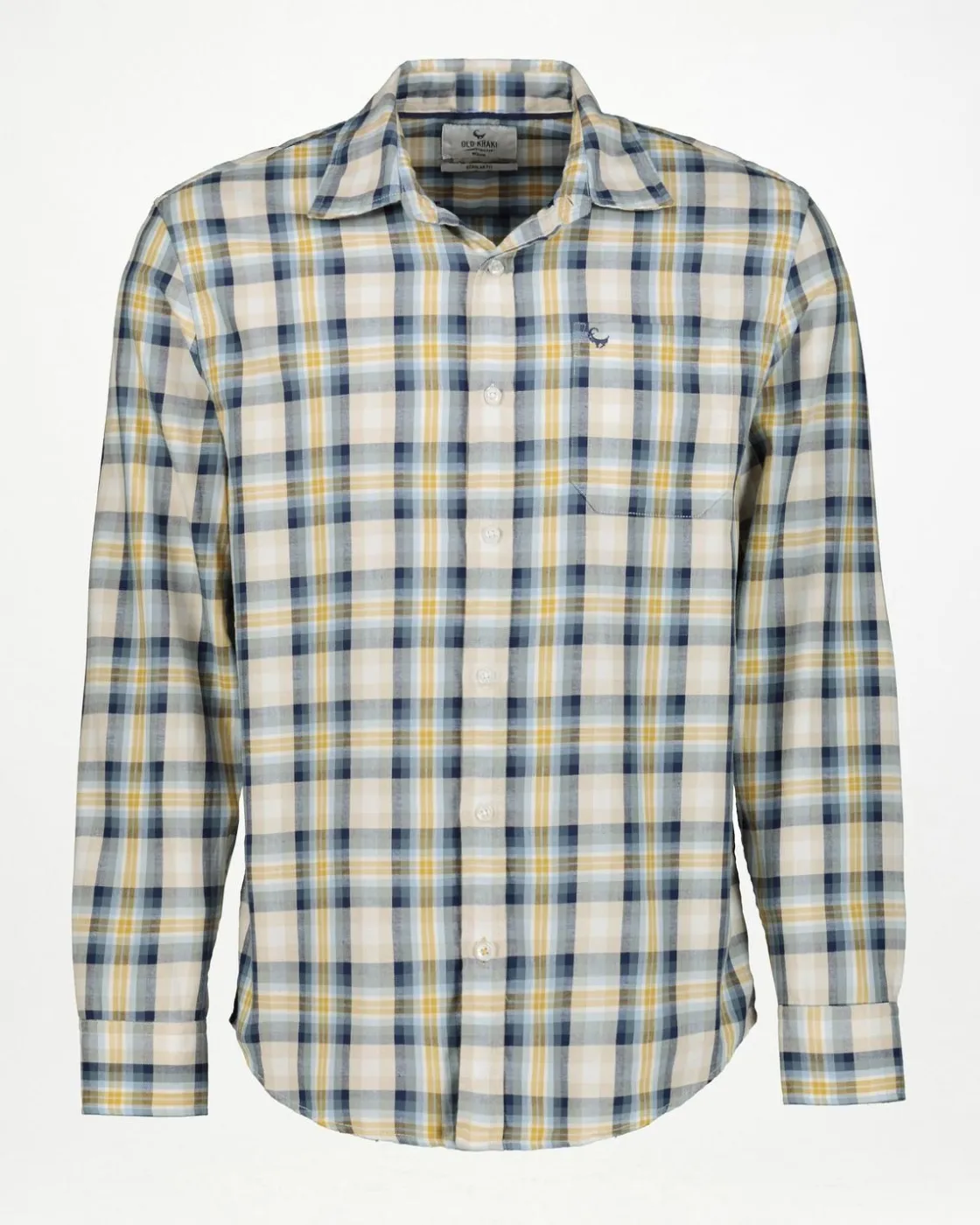 Men Old Khaki Shirts>Men'S Andrew Regular Fit Check Shirt