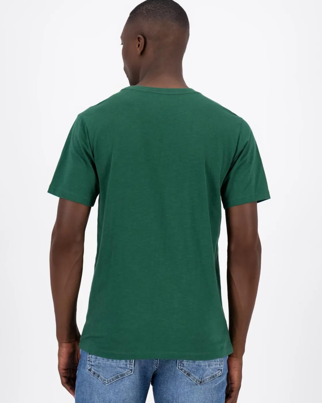 Men Old Khaki T-Shirts>Men'S Archie Slub Cotton Standard Fit T-Shirt