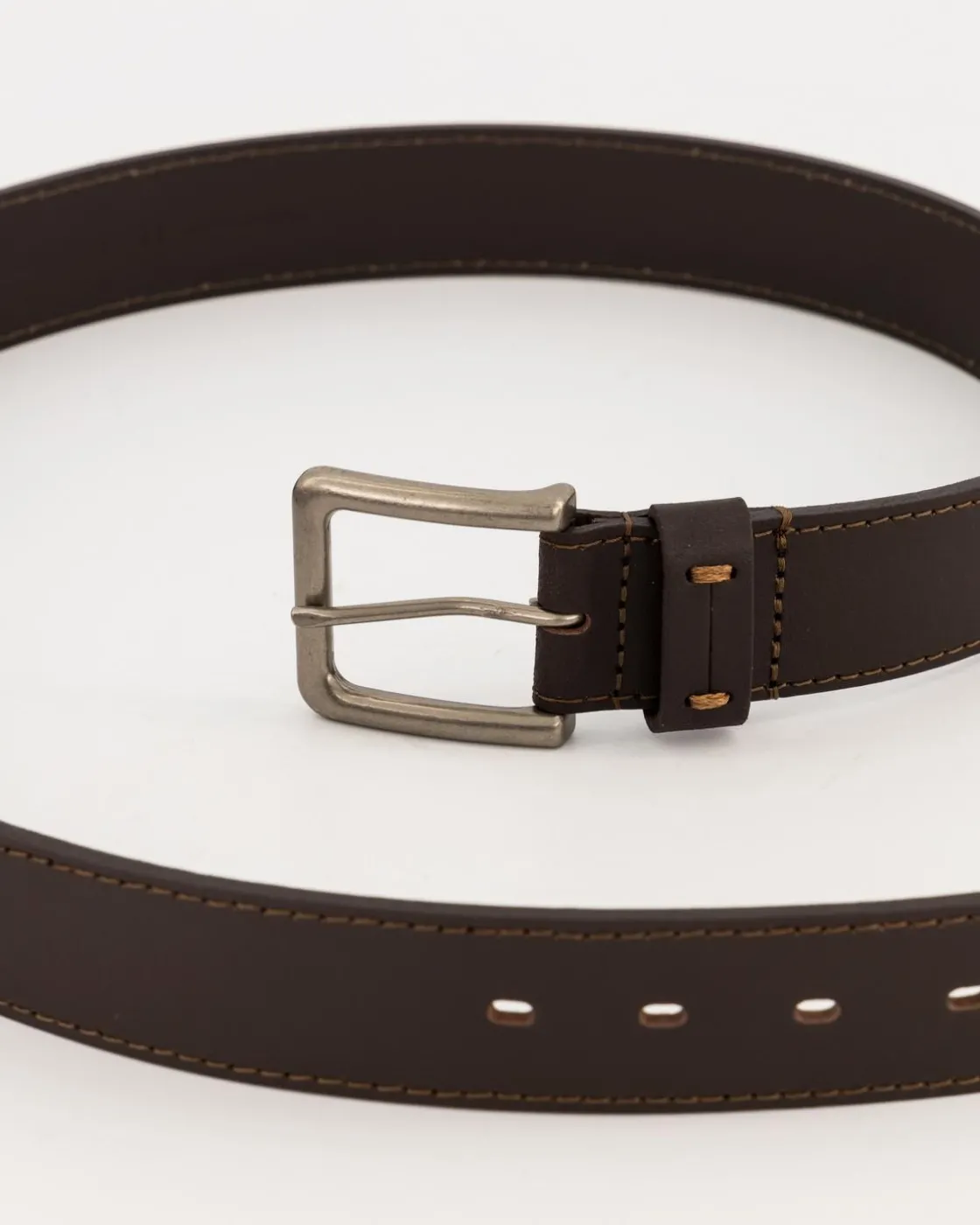 Men Old Khaki Belts>Men'S Aryan Leather Belt