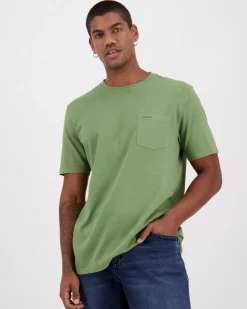 Men Old Khaki T-Shirts>Men'S Bandile Relaxed Fit T-Shirt
