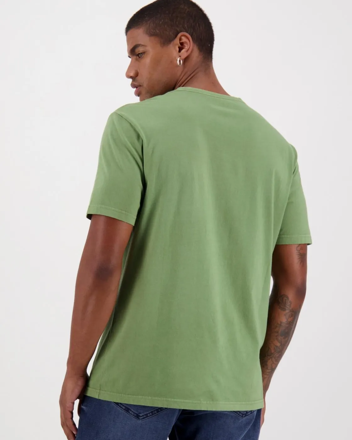 Men Old Khaki T-Shirts>Men'S Bandile Relaxed Fit T-Shirt