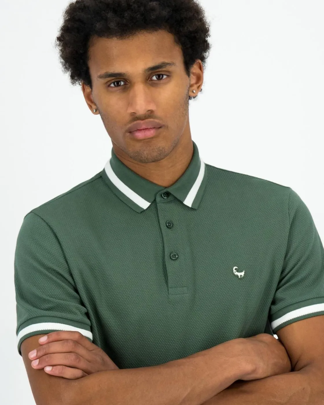 Men Old Khaki Golfers>Men'S Barclay Tipped Golfer
