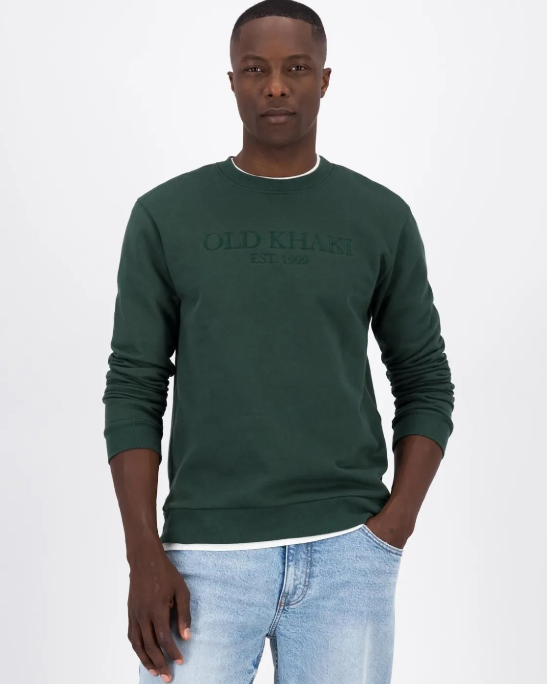 Men Old Khaki Sweats>Men'S Beau Crew Sweat
