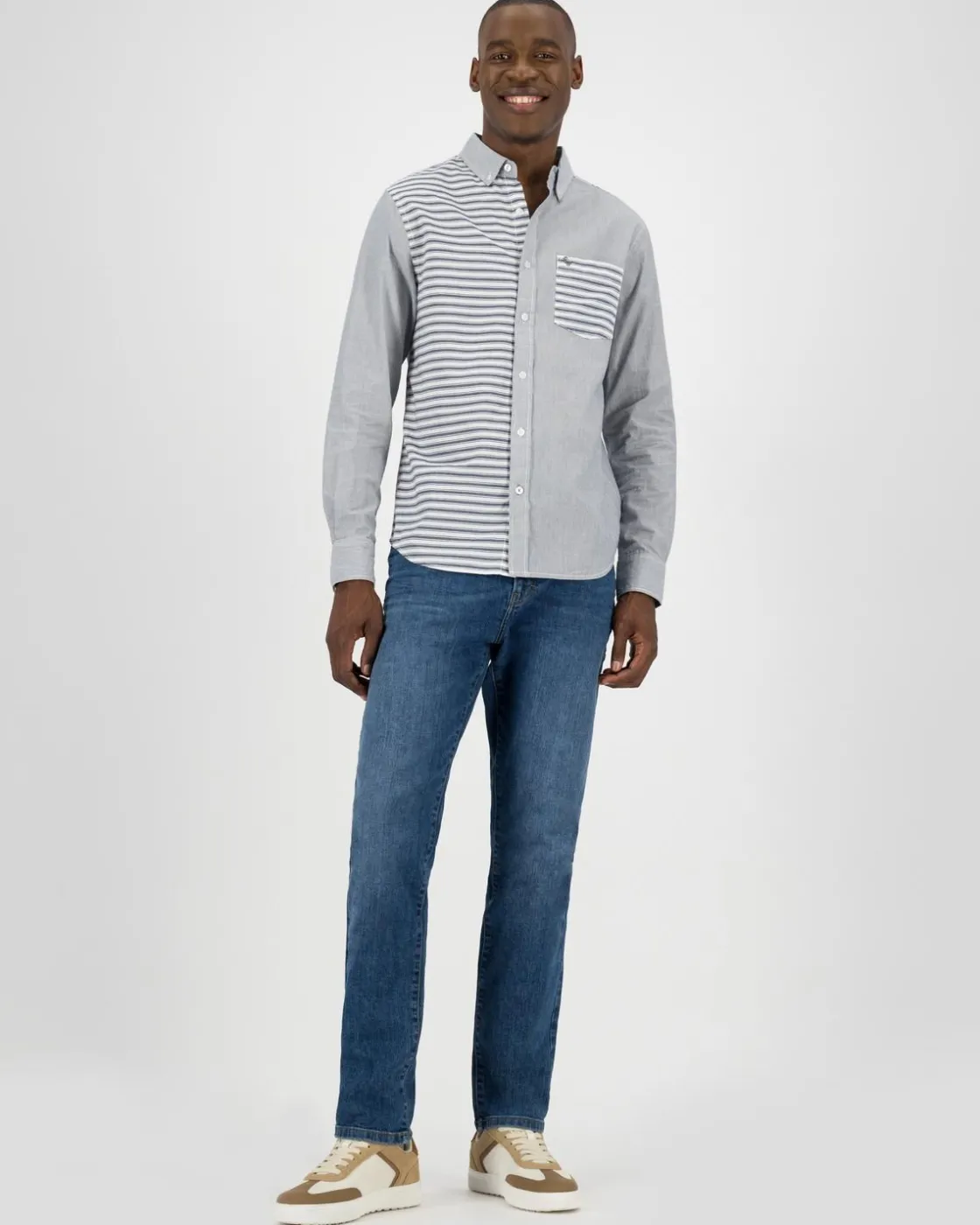 Men Old Khaki Shirts>Men'S Benj Slim Fit Shirt