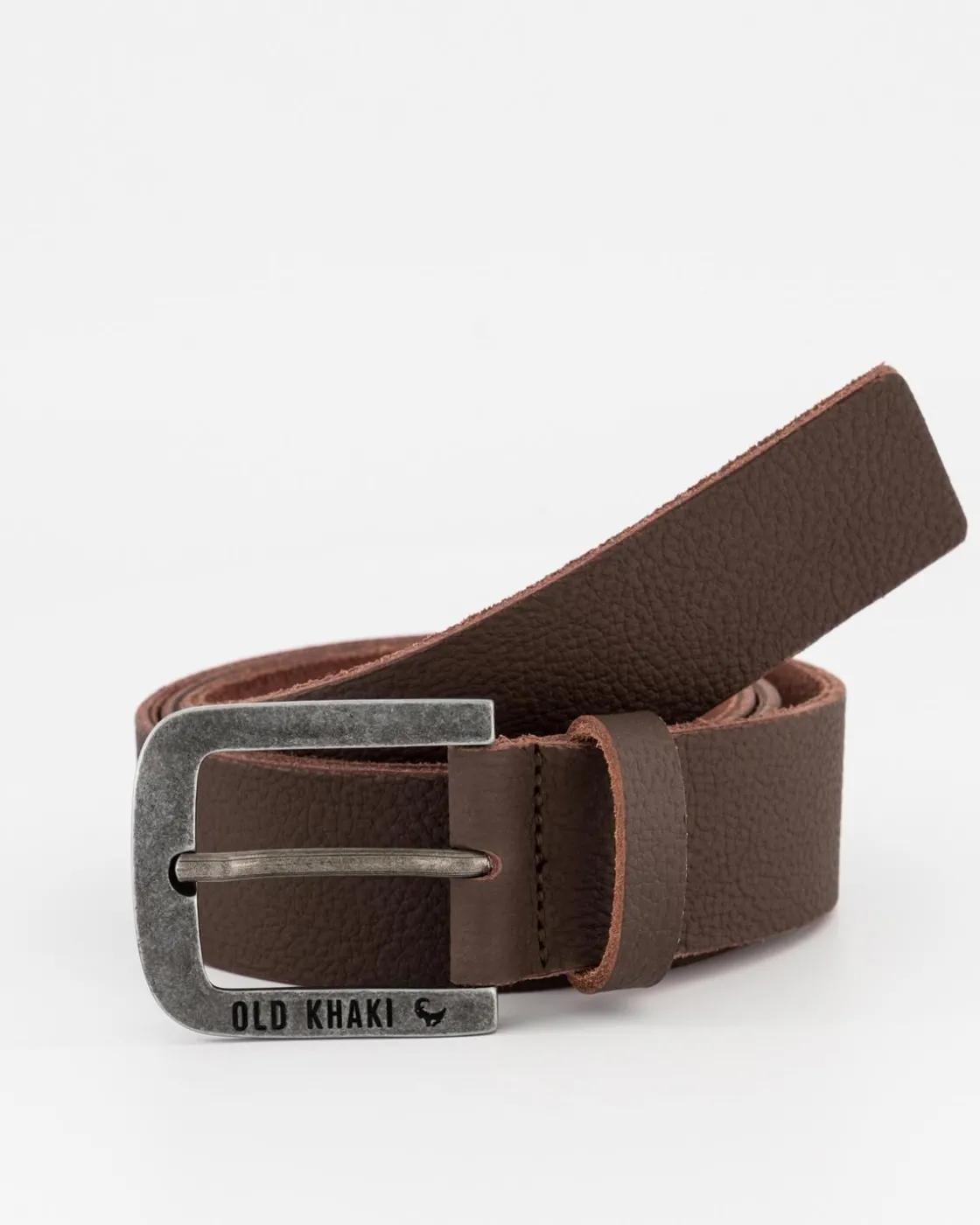 Men Old Khaki Belts>Men'S Bennett Branded Leather Belt