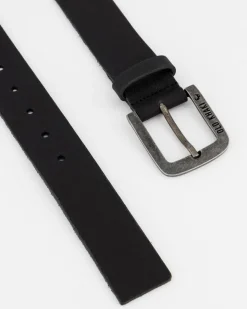 Men Old Khaki Belts>Men'S Bennett Branded Leather Belt