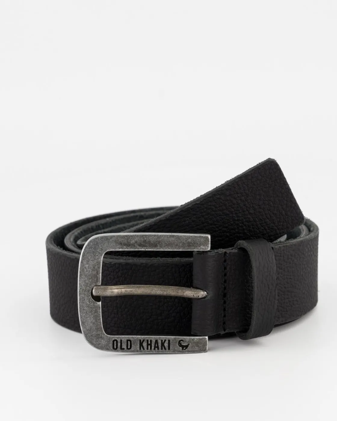 Men Old Khaki Belts>Men'S Bennett Branded Leather Belt