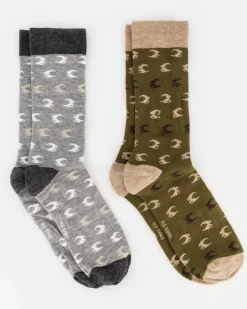 Men Old Khaki Socks & Underwear>Men'S Bruno All-Over Groat Sock