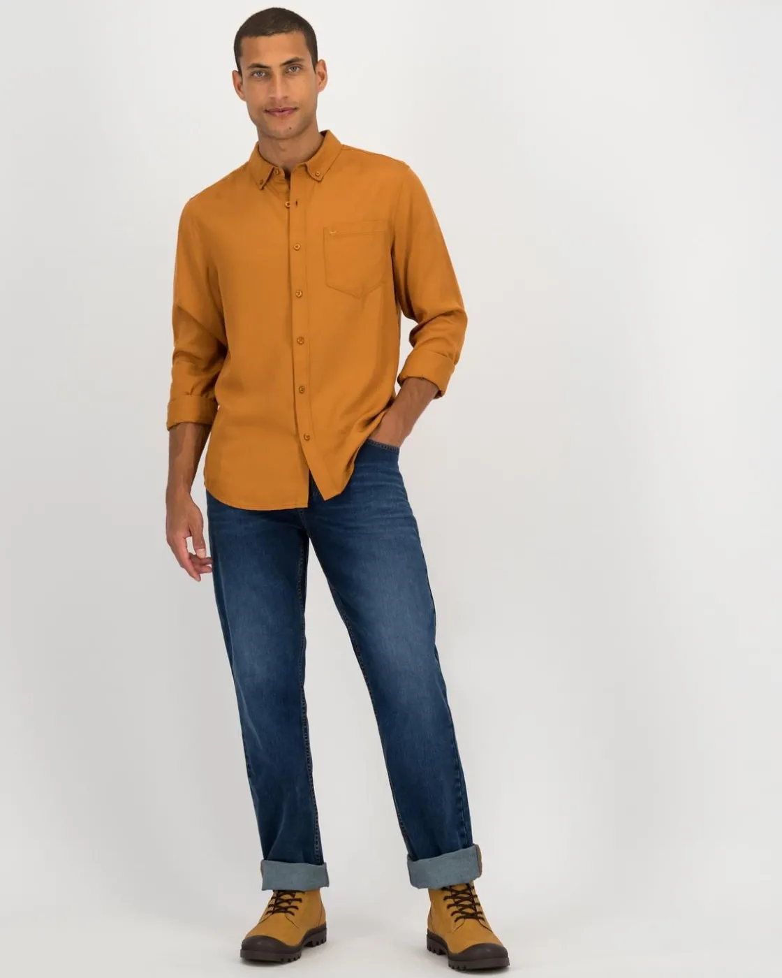 Men Old Khaki Shirts>Men'S Cade Slim Fit Shirt
