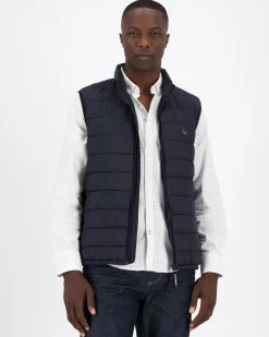 Men Old Khaki Jackets>Men'S Caleb Rib Stop Quilted Gilet