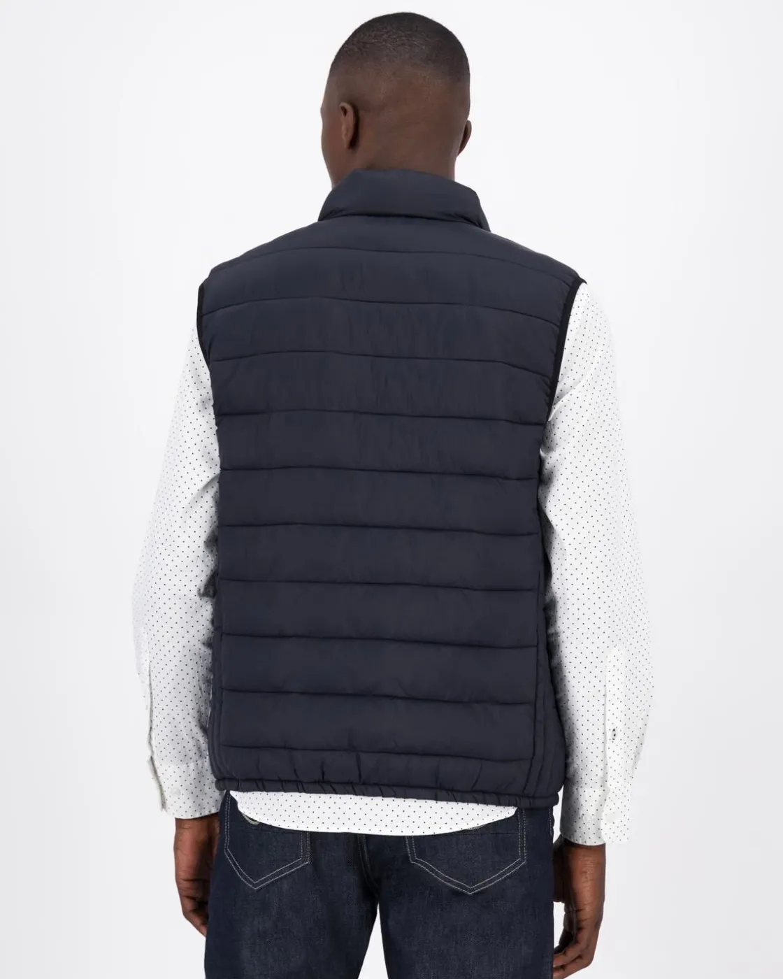 Men Old Khaki Jackets>Men'S Caleb Rib Stop Quilted Gilet