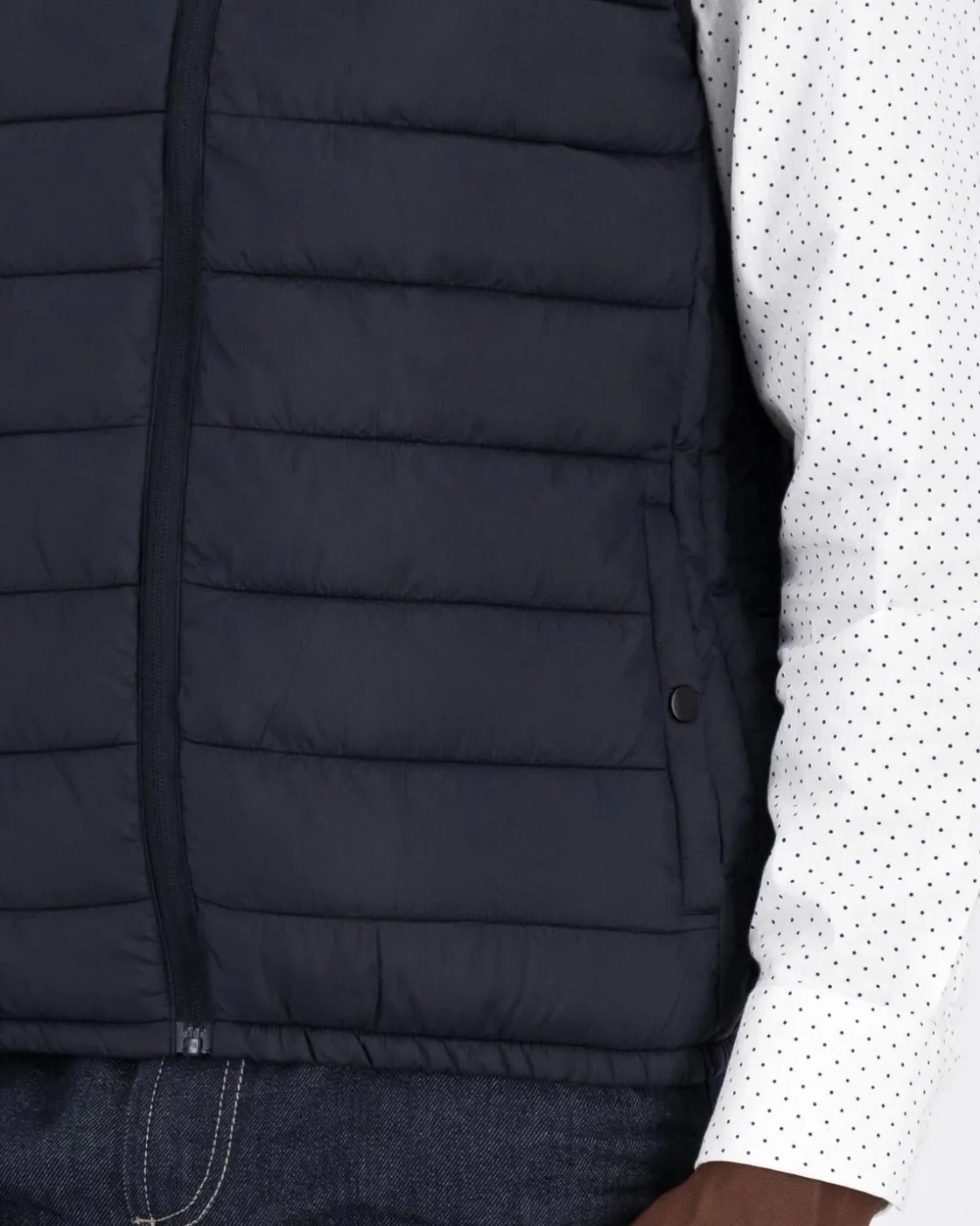 Men Old Khaki Jackets>Men'S Caleb Rib Stop Quilted Gilet