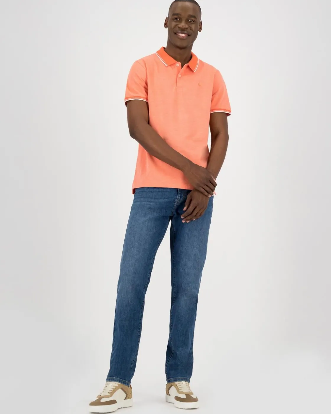 Men Old Khaki Golfers>Men'S Caleb Standard Fit Golfer