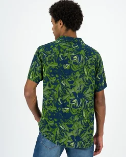 Men Old Khaki Shirts>Men'S Cedric Floral Shirt