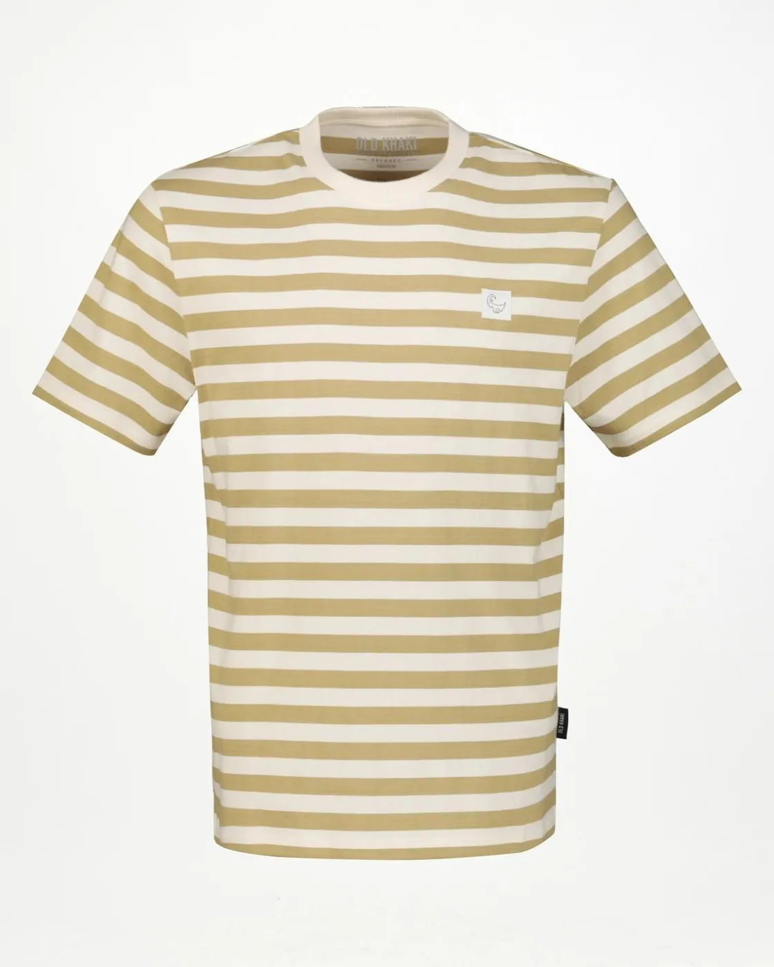 Men Old Khaki T-Shirts>Men'S Charlie Standard Fit Striped T-Shirt