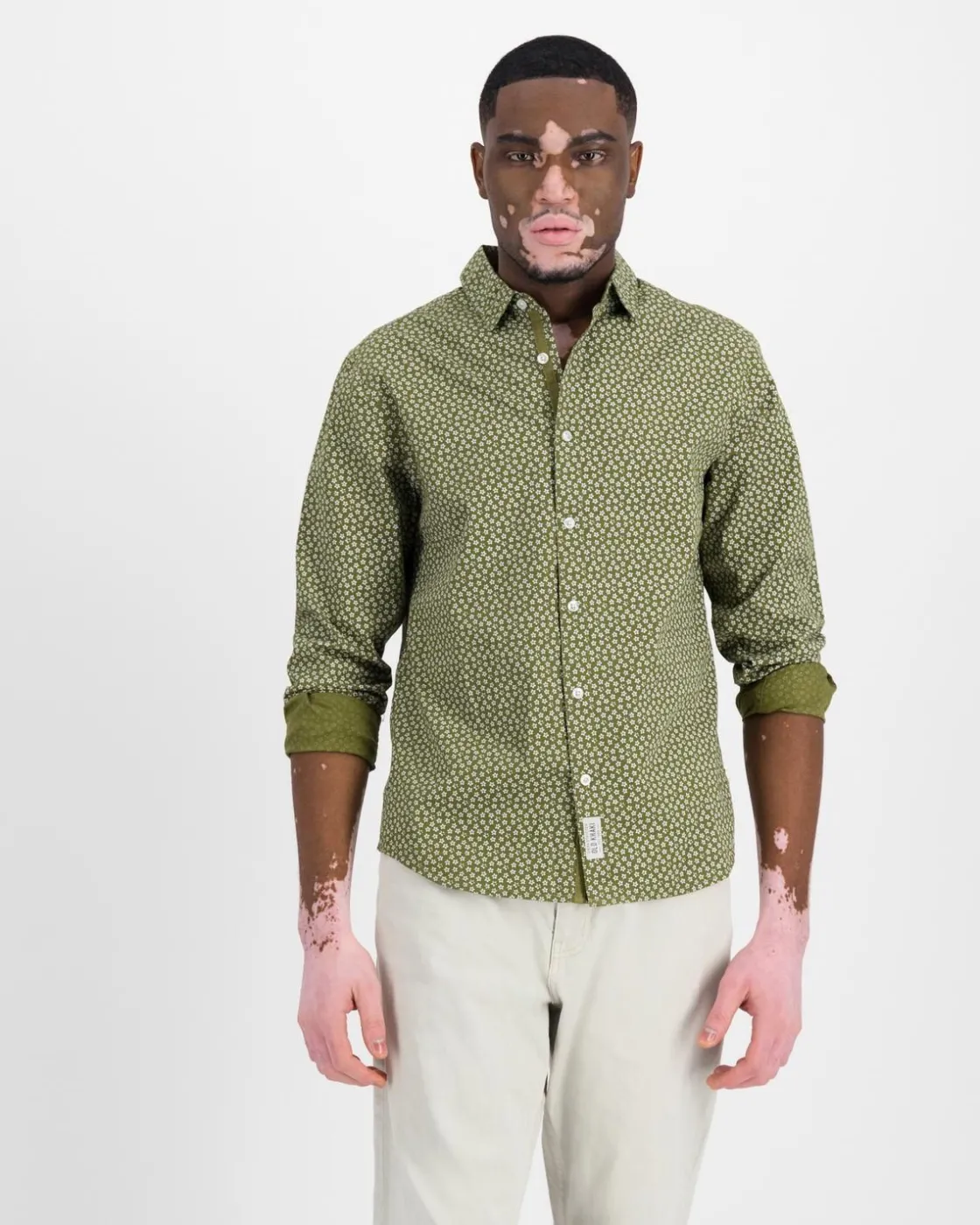 Men Old Khaki Shirts>Men'S Chris Slim Fit Shirt