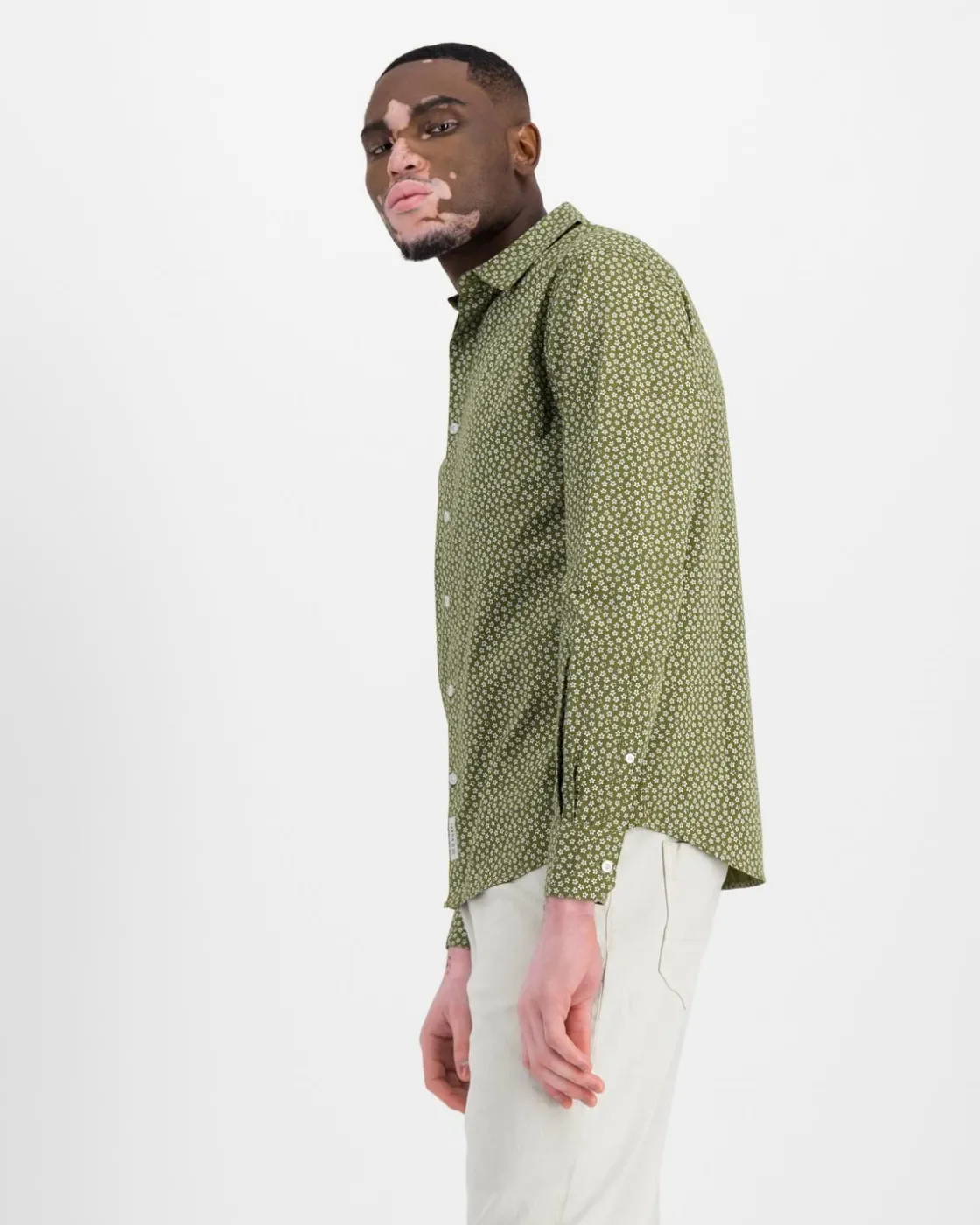 Men Old Khaki Shirts>Men'S Chris Slim Fit Shirt