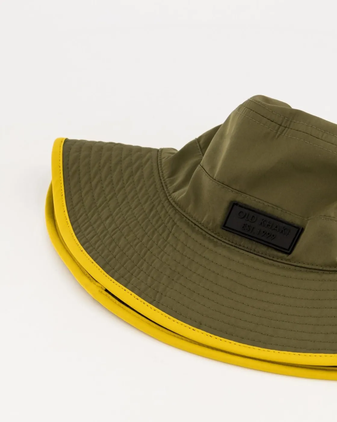 Men Old Khaki Headwear>Men'S Clayton Drawstring Nylon Bucket Hat