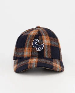 Men Old Khaki Headwear>Men'S Cooper Check Peak Cap