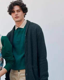 Men Old Khaki Knitwear>Men'S Daniel Knit Cardigan