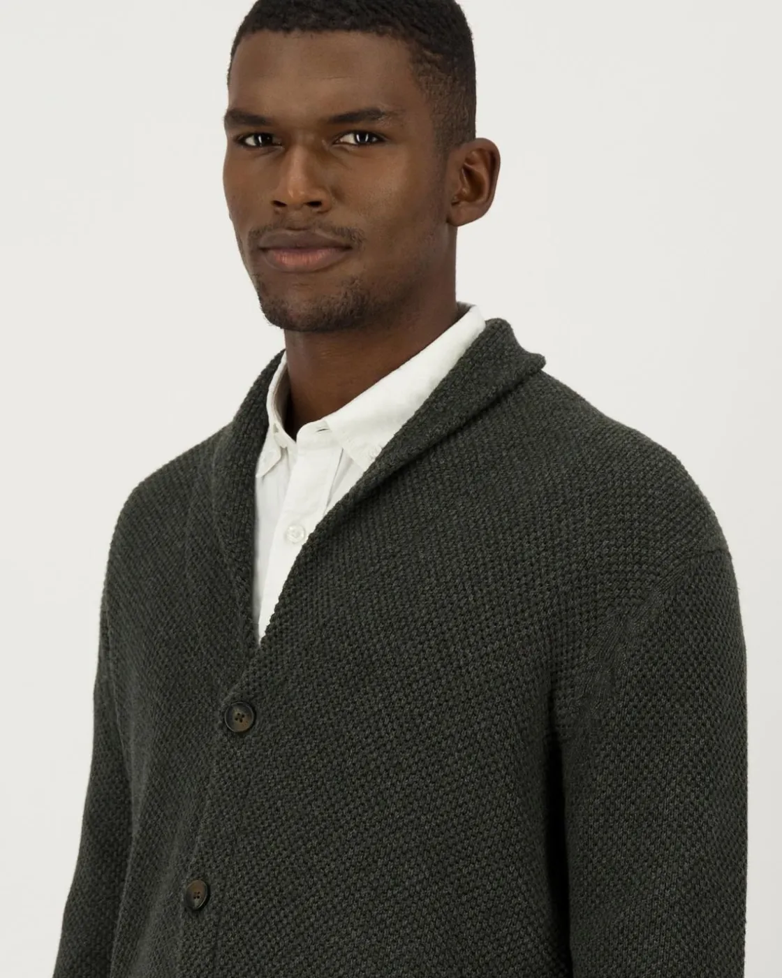 Men Old Khaki Knitwear>Men'S Daniel Knit Cardigan