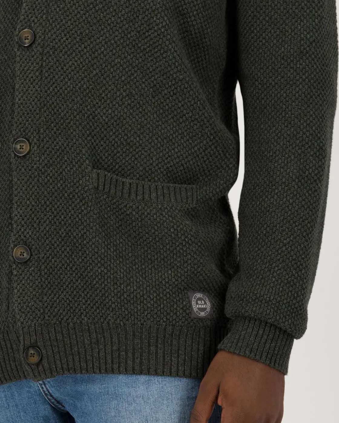 Men Old Khaki Knitwear>Men'S Daniel Knit Cardigan