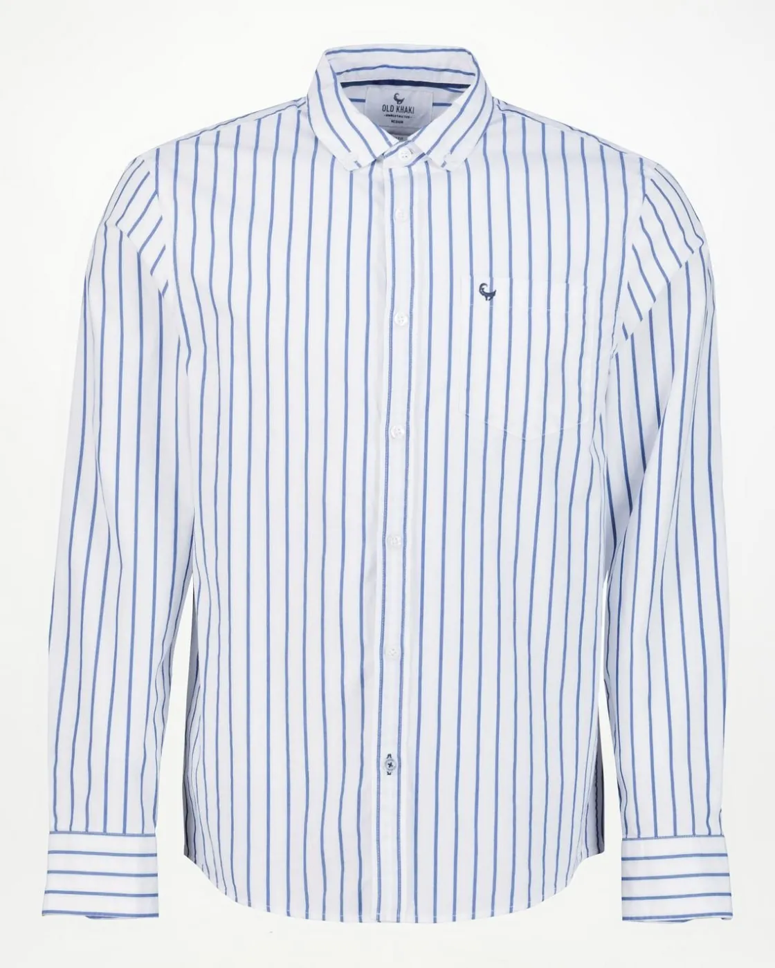 Men Old Khaki Shirts>Men'S Denton Stripe Slim Fit Shirt