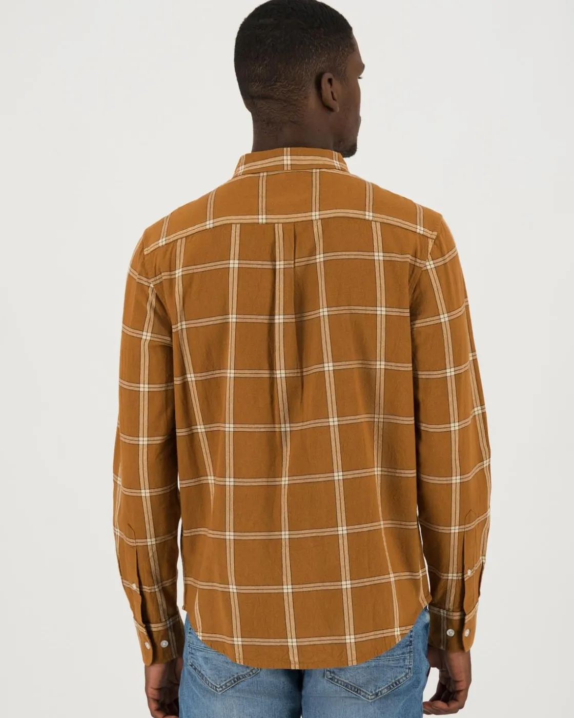 Men Old Khaki Shirts>Men'S Derek Textured Slim Fit Shirt