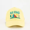 Men Old Khaki Headwear>Men'S Evren Island Style Peak Cap