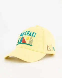 Men Old Khaki Headwear>Men'S Evren Island Style Peak Cap