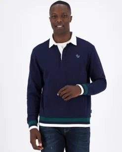 Men Old Khaki Sweats>Men'S Finley Rugby Sweat