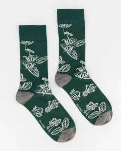 Men Old Khaki Socks & Underwear>Men'S Floral Socks