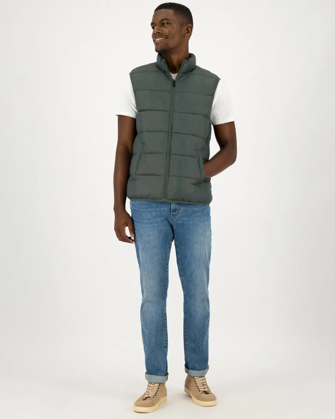 Men Old Khaki Jackets>Men'S Ford Vest Jacket