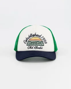 Men Old Khaki Headwear>Men'S Geordy Sporty Trucker Cap