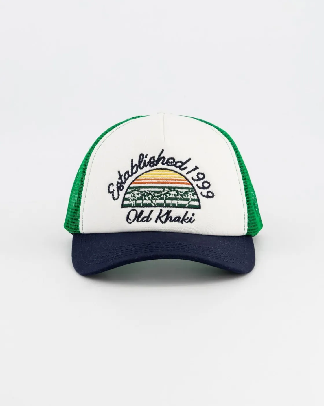Men Old Khaki Headwear>Men'S Geordy Sporty Trucker Cap