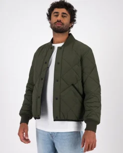 Men Old Khaki Jackets>Men'S Griffin Reversible Bomber Jacket