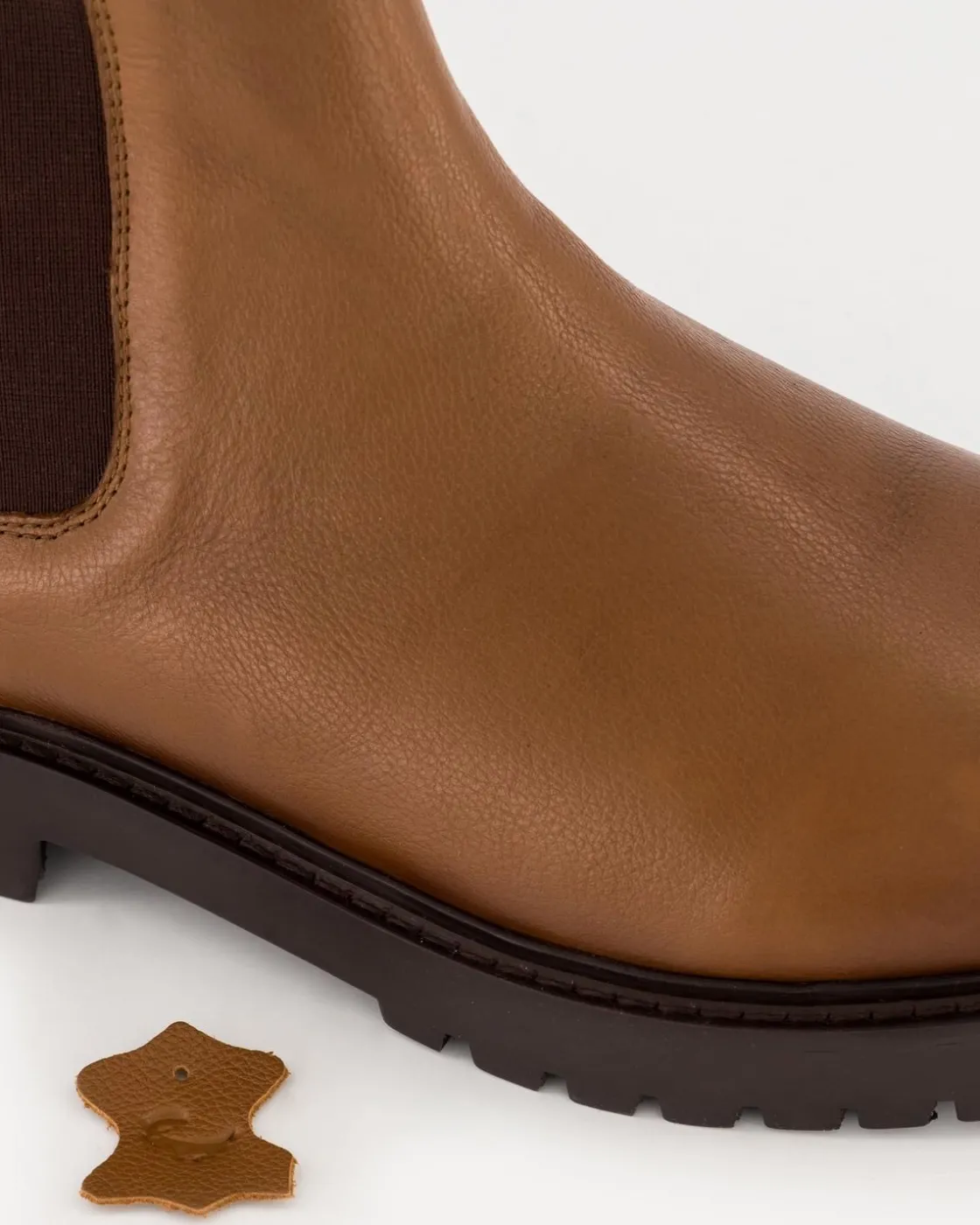 Men Old Khaki Boots>Men'S Harlon Chelsea Leather Boot